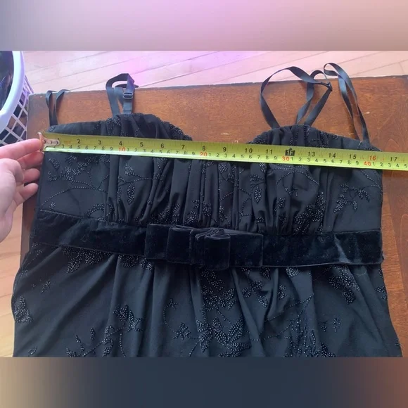 Ricki's beaded large Black Women's Dress - Picture 7 of 7